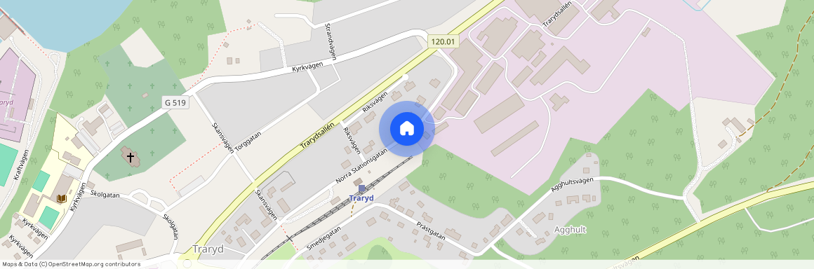 Norra Stationsgatan, Traryd
