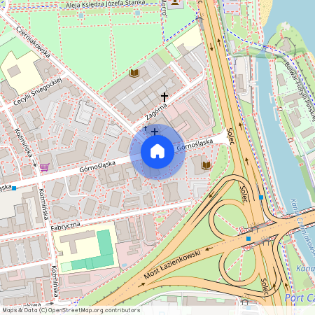 Warszawski, Warszawa, Śródmieście, Górnośląska