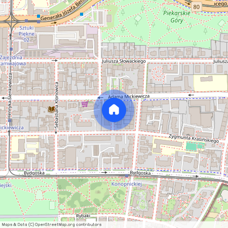 Przedmieście Bydgoskie, Władysława Reymonta, Toruń