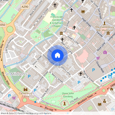 Roman Row, Adelaide Place, Canterbury