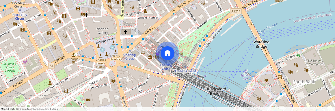 Villiers Street, Covent Garden, London, WC2N