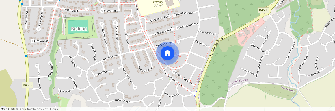 Caldicott Close, Beddau