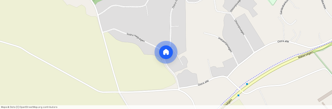 Ostra hagvägen, Eskilstuna