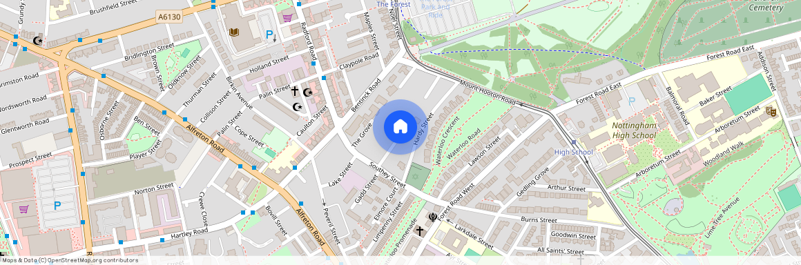 Ground Floor Flat, Southey Lodge, Grove Avenue, Nottingham, NG7 4BP