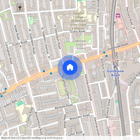 Goldhawk Road, W12, London