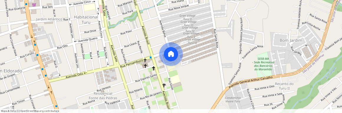 Rua Bahia, Chácara Brasil, São Luís, MA, 65066856