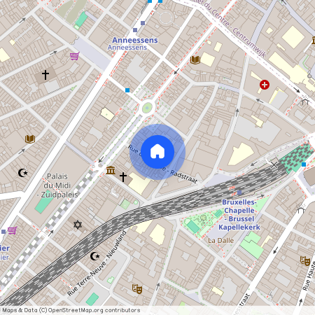 Rue de la Roue, 16, 1000, Bruxelles