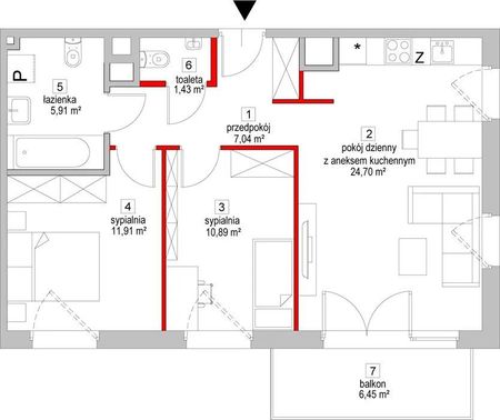 3-pokojowe, miejsce parkingowe | Gdynia, Oksywie - Фото 4