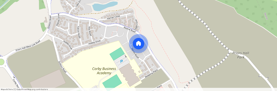 Merlin Road, Corby