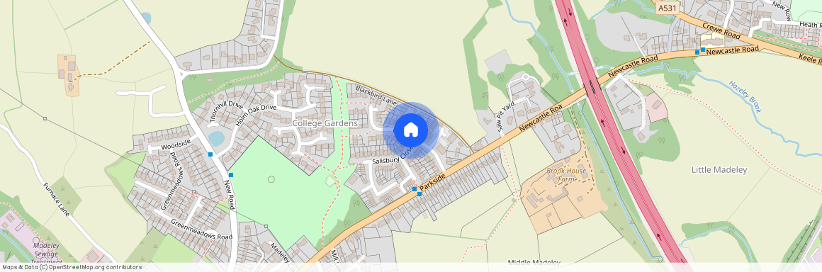Beck Road, CW3, Crewe