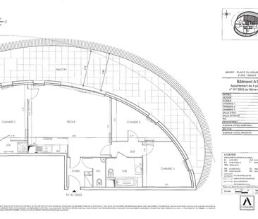 location Appartement T4 DE 85.05m² À MASSY - Photo 5