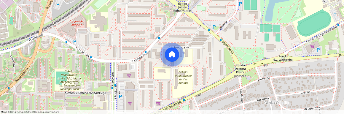 ul. 11 Listopada, Konin, wielkopolskie