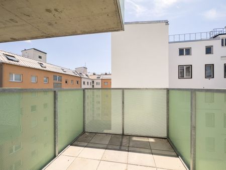 MIete: 2-Zimmer Wohnung im 6. Liftgeschoss mit zwei Balkonen: Komplett möbliert und bezugsfertig | 1100 Wien - Photo 3