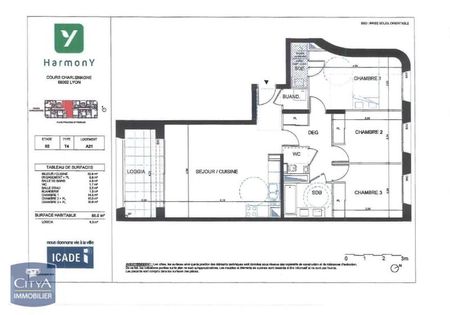 Location Appartement 4 pièces 85m² LYON 2ème - Photo 4