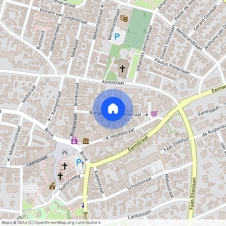 Centrum, 3741 AG, Burgemeester Penstraat, Baarn