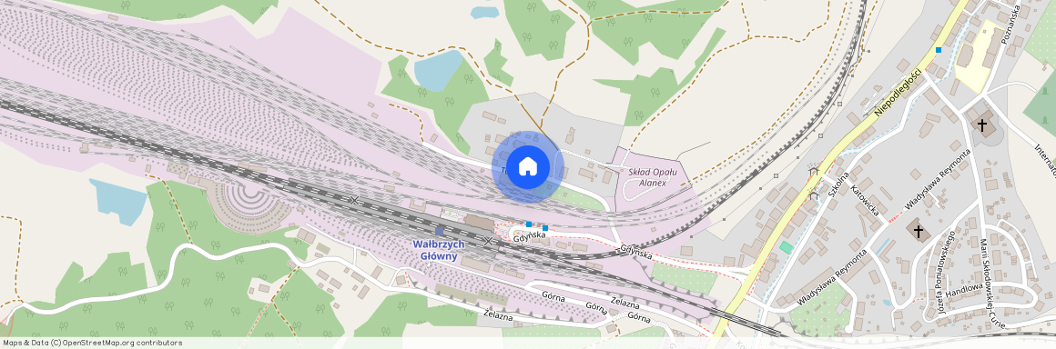 Podgórze, ul. Tunelowa, Wałbrzych