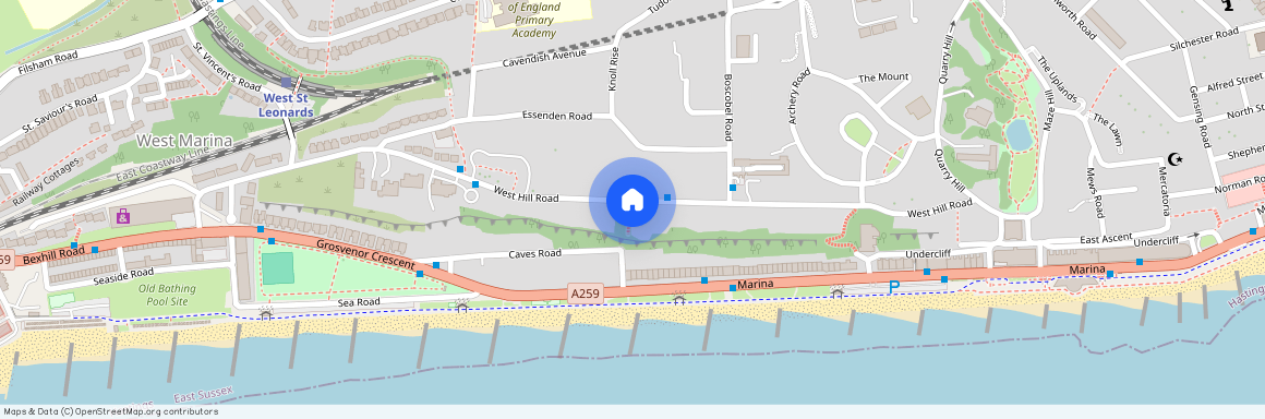 West Hill Road, St. Leonards, TN38