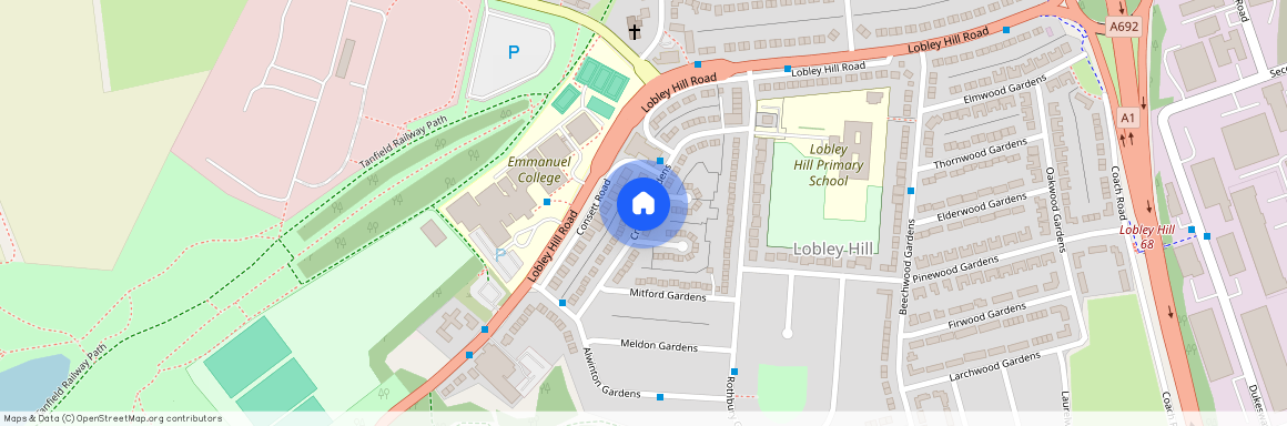 Cragside Gardens, Gateshead, NE11