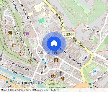 Charmante 3-Raum-Dachgeschosswohnung im Herzen von Greiz – modern, ... - Foto 1