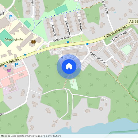 Värmdö, Djurö, Stockholm, Björkåsvägen 18