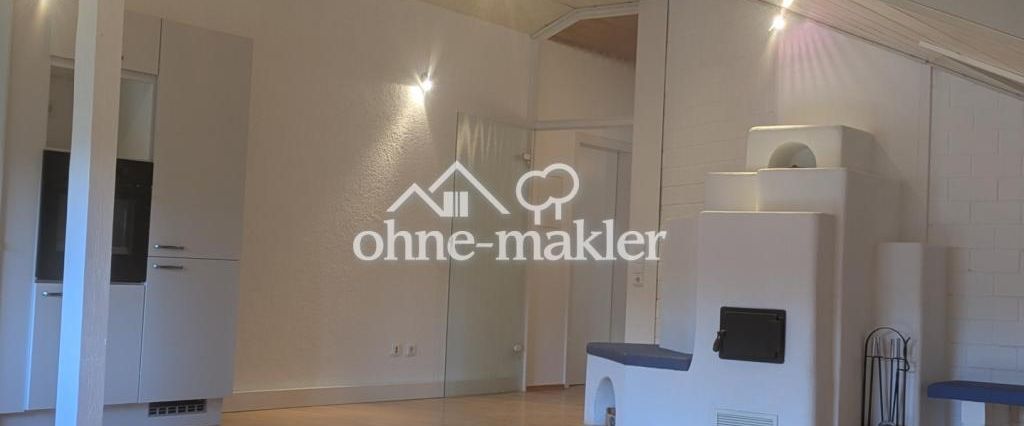 88m2 gemütliche Dachgeschoss Loft Atelier Wohnung mit Kamin in Ranstadt Bobenhausen - Foto 1