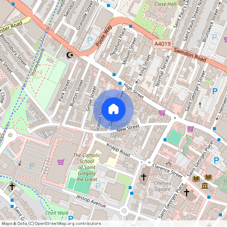 Devonshire Street, Cheltenham, Gloucestershire, GL50