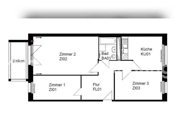 TAUSCHWOHNUNG Sanierte 3 Zimmer suchen neue Mieter - Photo 1
