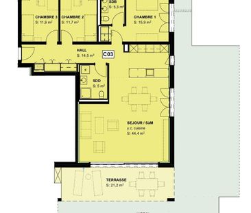 VAURLUZ - PROMOTION APPARTEMENTS NEUFS - 4 ½ PIECES - Photo 5