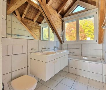 "Duplex-Wohnung mit Balkon + Cheminée an zentraler Lage - 1. Monat ... - Photo 6