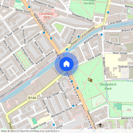 New North Road, Hoxton N1