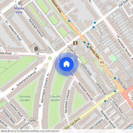 Randolph Avenue, Europa House, Little Venice, W9 1DW, London