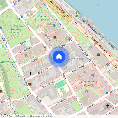 ul. Dobra 54, Powiśle, Śródmieście, Warszawa, mazowieckie