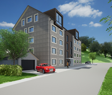 Moderne 2.5 Zimmer Neubauwohnung in Unteriberg, Alpenblick - Photo 3