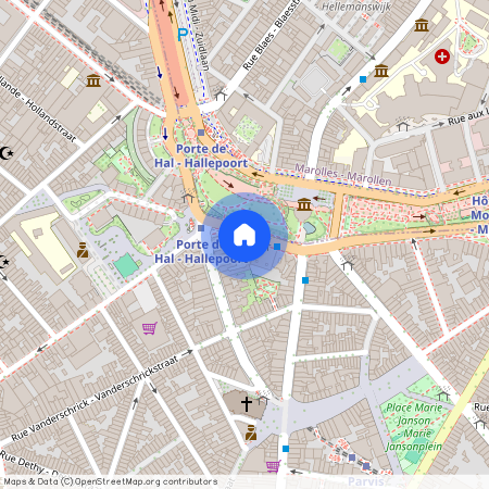 Avenue de la Porte de Hal, 11, 6, 1060, Saint-Gilles