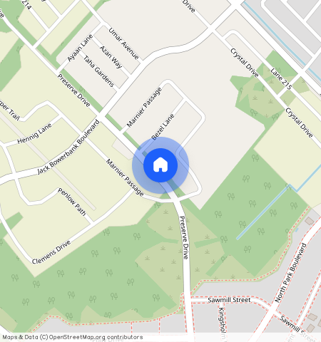 ** Preserve Drive, Oakville