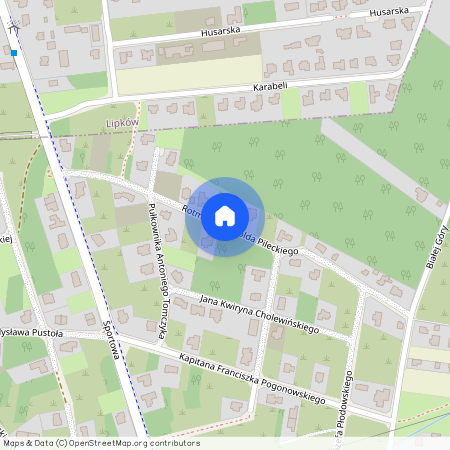 Warszawski, Zachodni, Stare, Babice, Zielonki-Wieś, Rtm., Witolda, Pileckiego