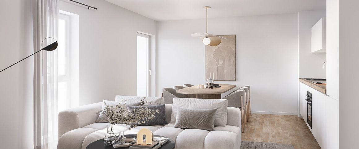 Mietwohnung in Erlangen - Erstbezug nach Kernsanierung - Modernes Wohnen im Jaminpark - Foto 1