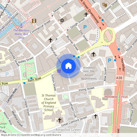 Holloway Head, Florence Street, Birmingham City Centre, B1