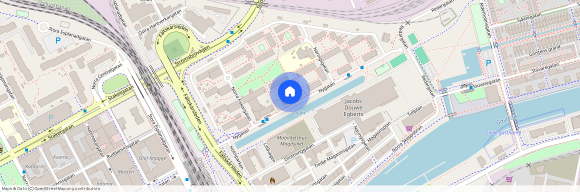 Nygatan 61 B, Öster