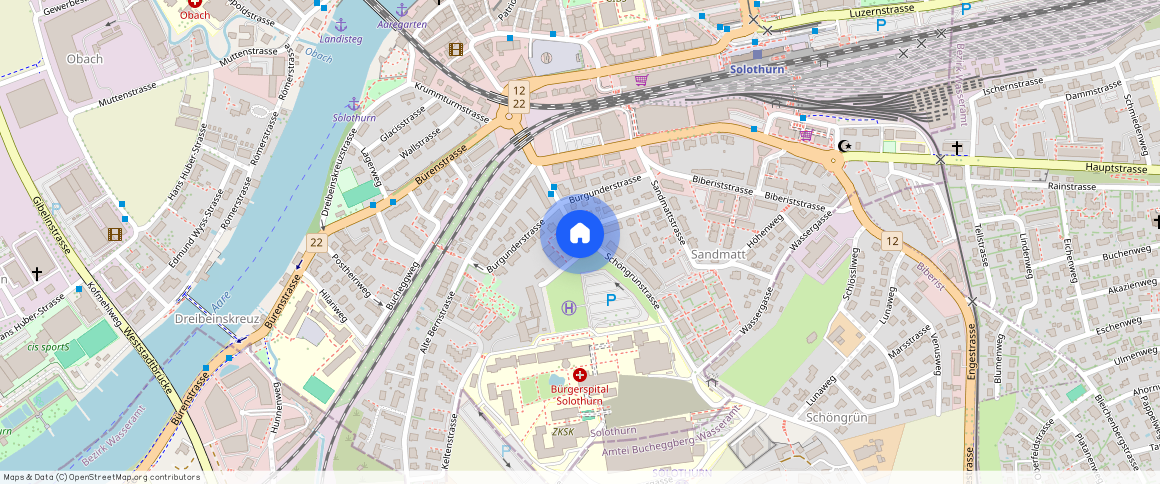 Schöngrünstr, 26 c, 4500 Solothurn