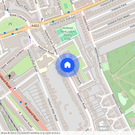 Woodsford Square, Holland Park, London