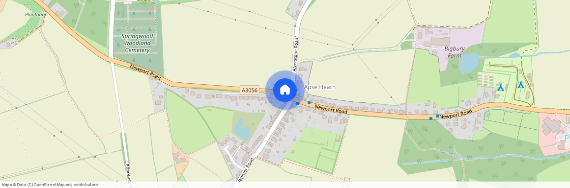 Newport Road Apse Heath PO36