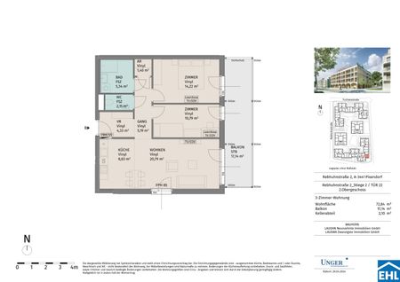 Urbanes Wohnen im Grünen: Entdecken Sie Ihr neues Zuhause im Tullnerfeld - Foto 5