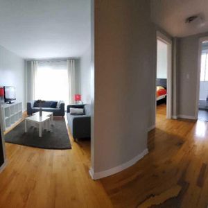 Grand 4 1/2 dernier étage/meublé/stationnement - FACE MÉTRO VIAU - Photo 2