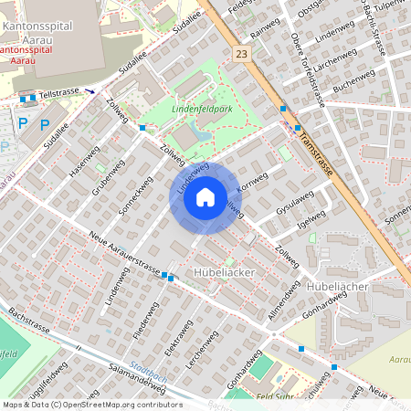 5034, Suhr, Hübeliackerweg, 2