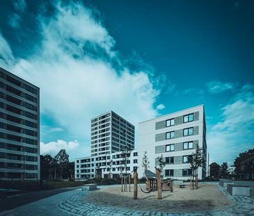 Neubauwohnung zum Wohlfühlen! 4-Zimmer-Wohnung mit tollem Ausblick // 5.OG Wohnung 3 - Photo 1