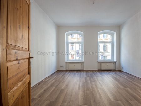 Familienwohnung mit Balkon - 3 Raumwohnung zur Miete in Plauen - Badewanne - Nähe Karl-Marx-Schule - Photo 5