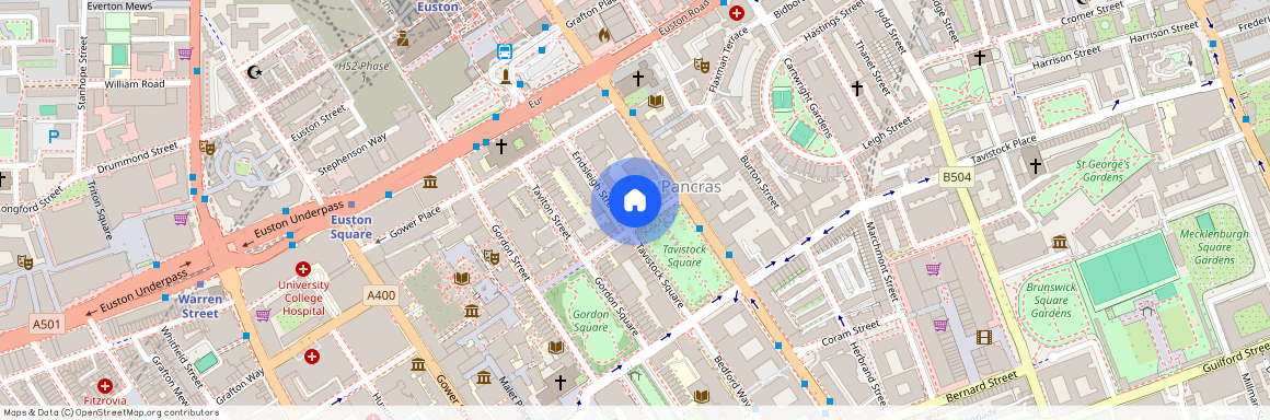 Tavistock Court, Tavistock Square, Bloomsbury, WC1E, Bloomsbury, London