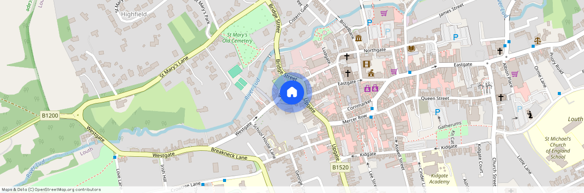 First floor flat, 6 Upgate Louth LN11 9ET