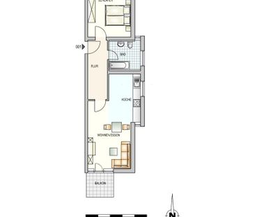 Schöne 2-Zimmer Wohnung - Photo 3